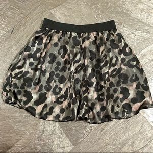 Cheetah skirt